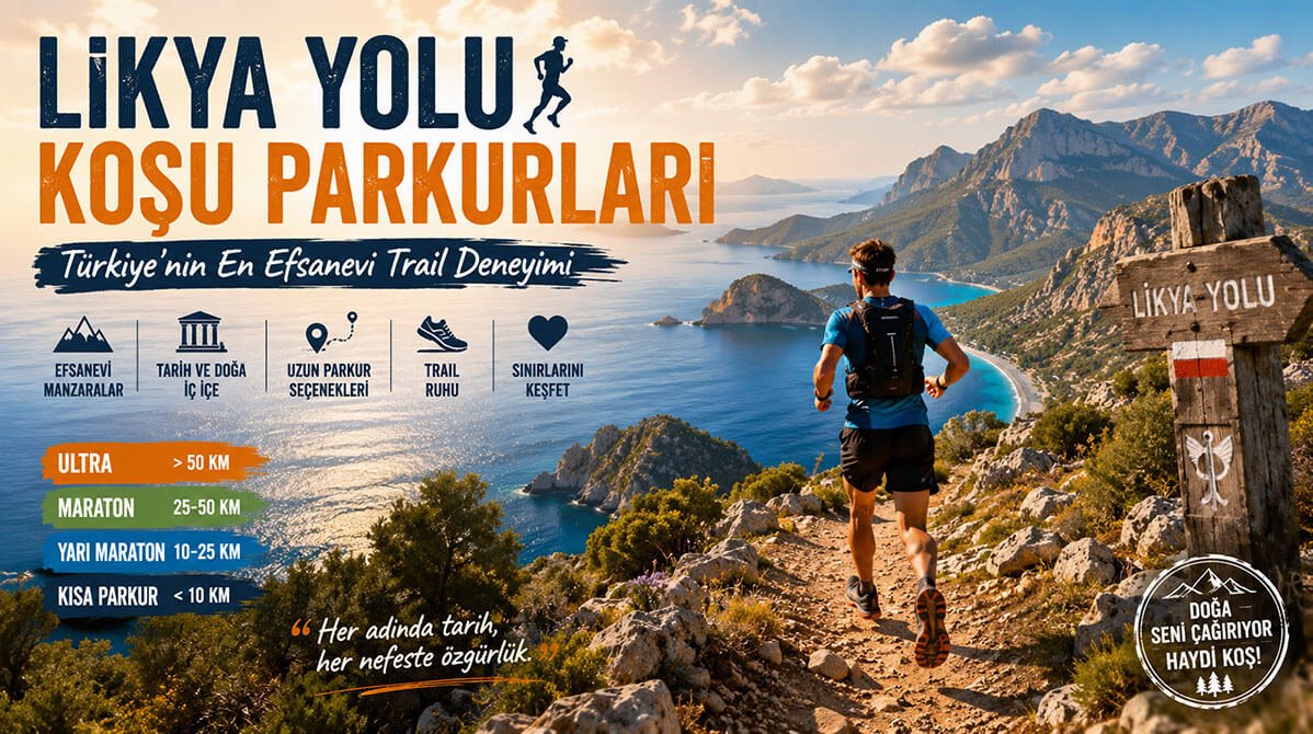Likya Yolu Koşu Rotaları